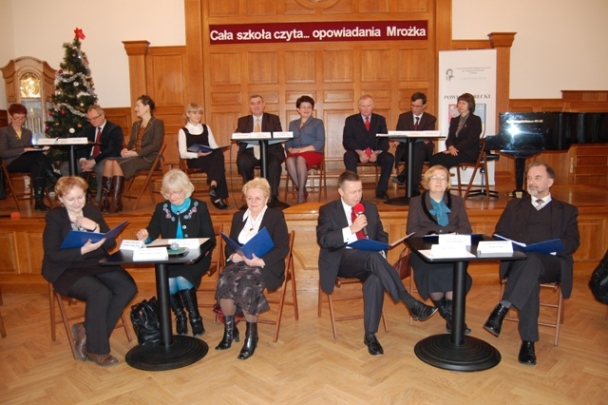 Cała szkoła czyta... opowiadania Mrożka 