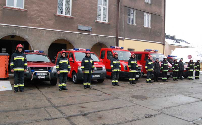 Starosta dziękuje strażakom