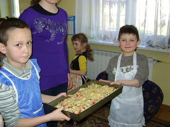 Przedszkolaki gotują