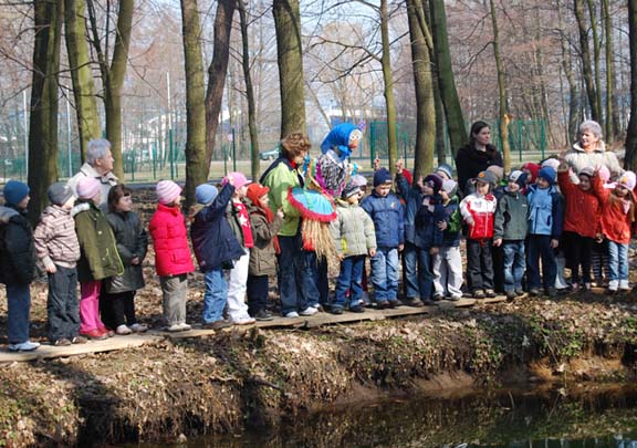 Powitanie wiosny w Malanowie