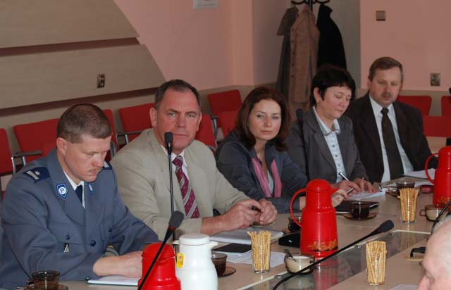 Posiedzenie Komisji Bezpieczeństwa i Porządku Powiatu Tureckiego