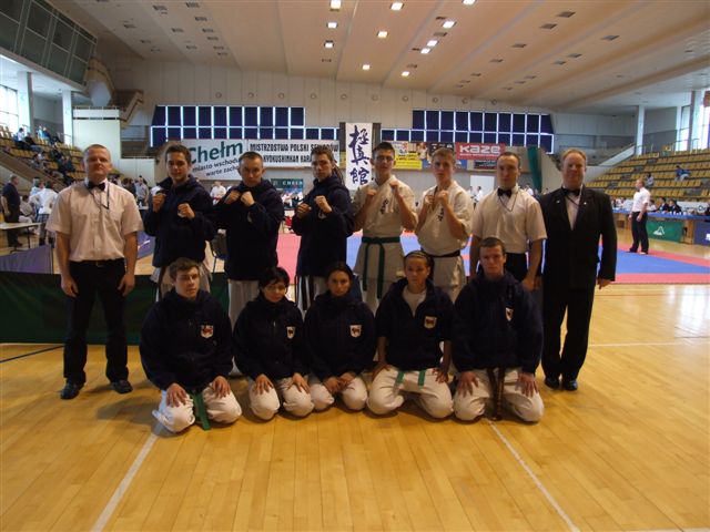 Turkowscy zawodnicy mistrzami polski w karate