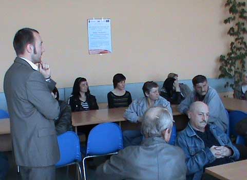 Kwietniowe warsztaty z „Trampoliną”