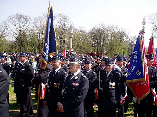 Strażacy z Gminy Brudzew na Jasnej Górze