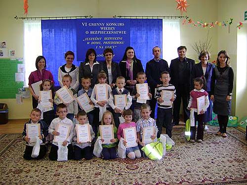 VI Gminny Konkurs Wiedzy o Bezpieczeństwie