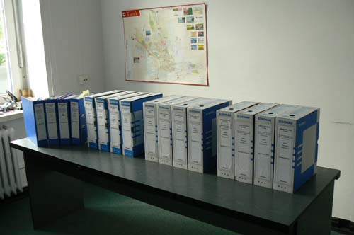 16 segregatorów „uzbrojenia TSI”