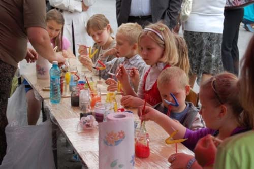 Ulica Kaliska Świętowała