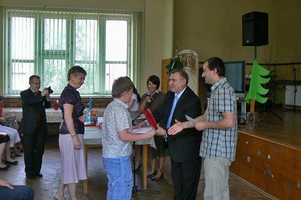 Burmistrz nagrodził sportowców