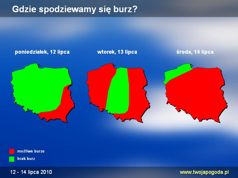 Ostrzeżenie - upał i burze