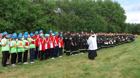 Malanów: Gminne zawody sportowo - pożarnicze