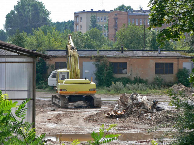Sprzątanie terenów byłej Mirandy