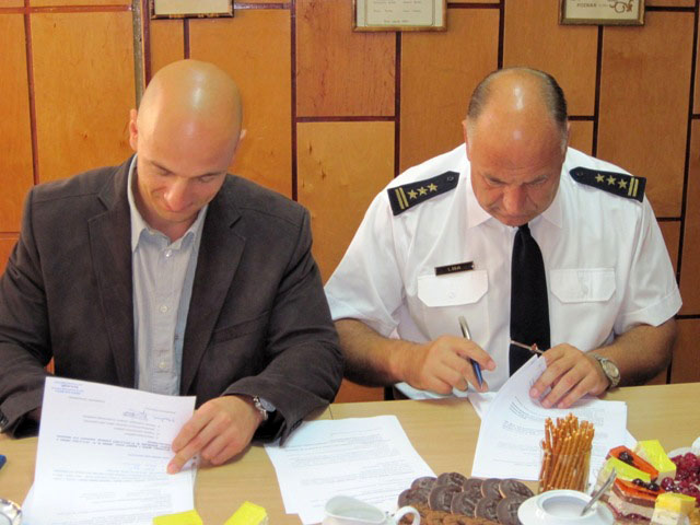 Rozpoczęcie III etapu budowy strażnicy w Turku