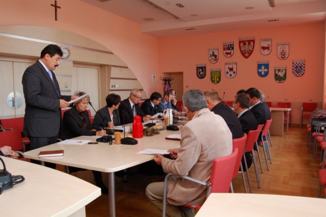 Posiedzenie Powiatowego Zespołu Zarządzania Kryzysowego