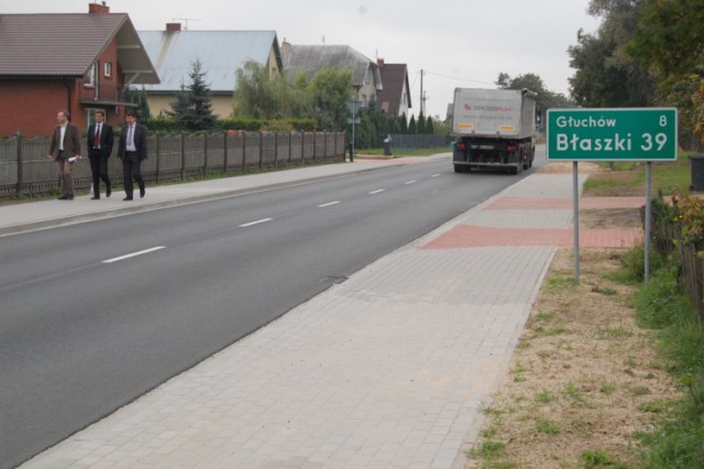 Rozbudowa drogi Kowale Pańskie - Głuchów