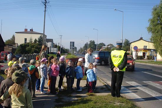 Malanów: Spotkanie z policjantem