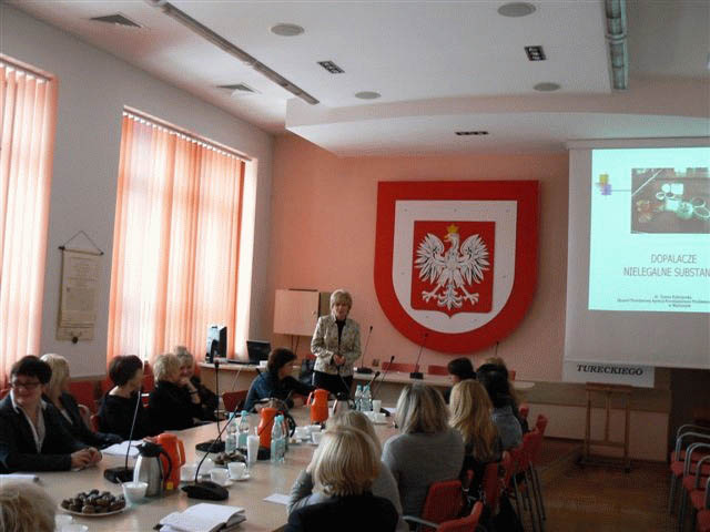 Szkolenie dotyczące przeciwdzialania narkomanii