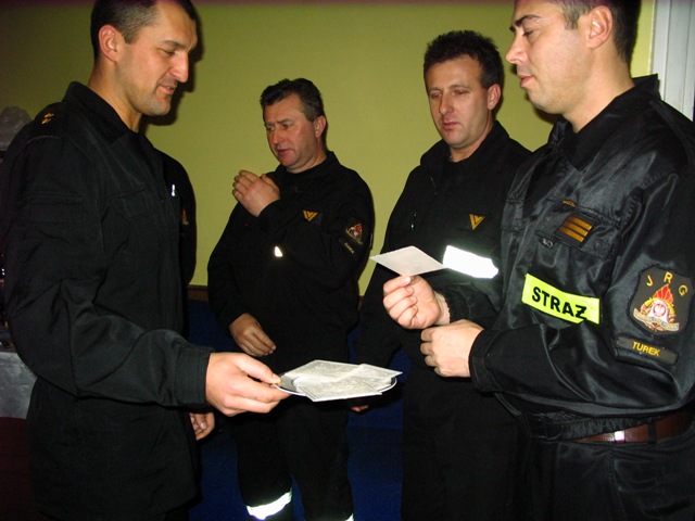 Wigilia strażaków 2010