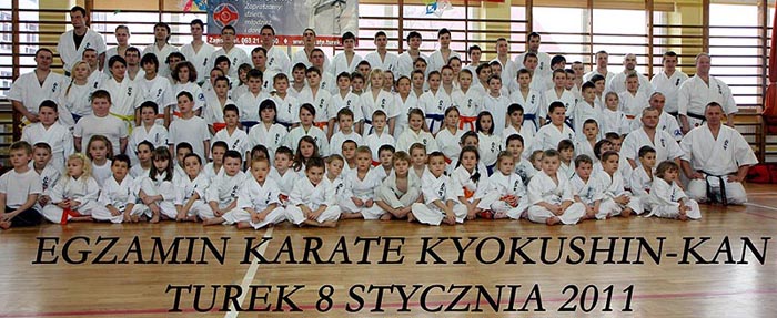 Noworoczny Egzamin karate kyokushin