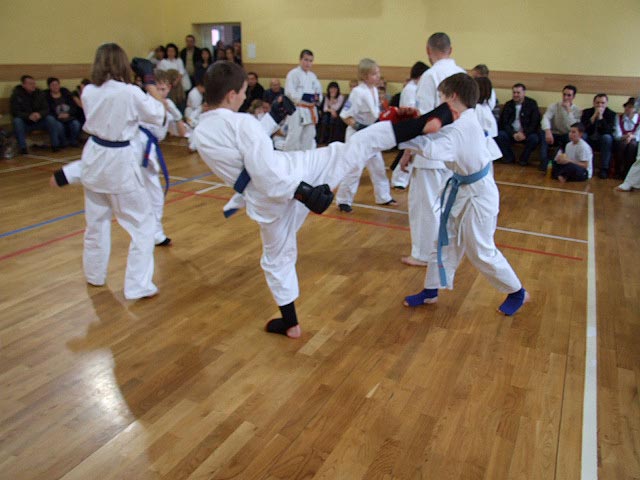 Noworoczny Egzamin karate kyokushin