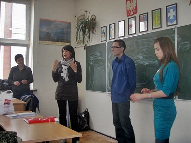 Spotkanie z wolontariatem w Gimnazjum nr 2