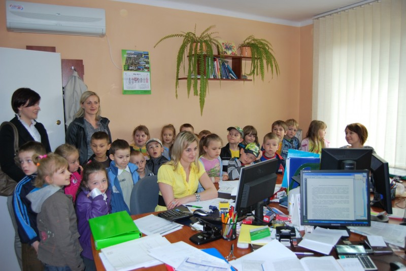 Przedszkolaki z wizytą w urzędzie