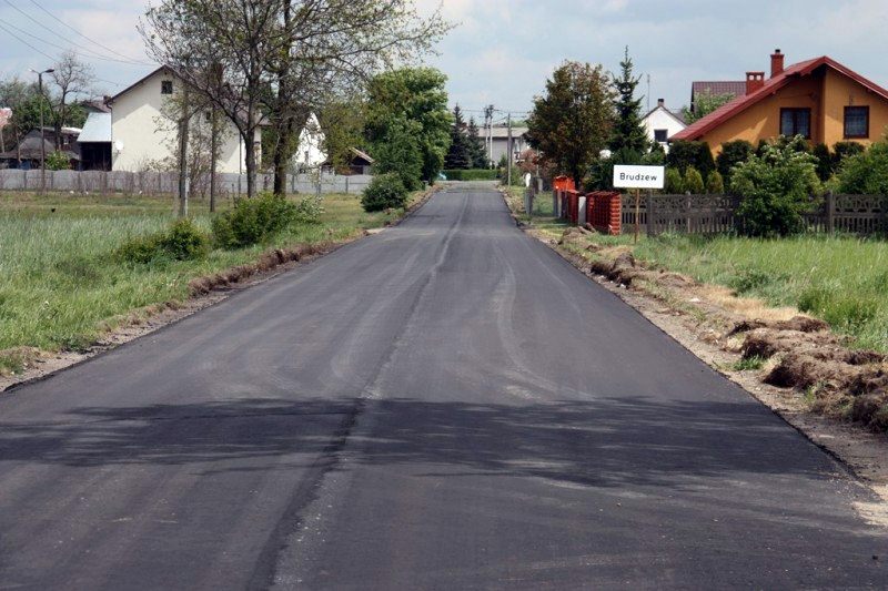 Remont drogi gminnej Brudzew-Marulew