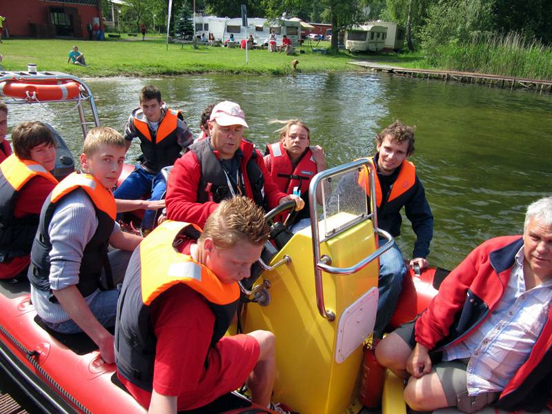 Ratownicy WOPR na szkoleniu