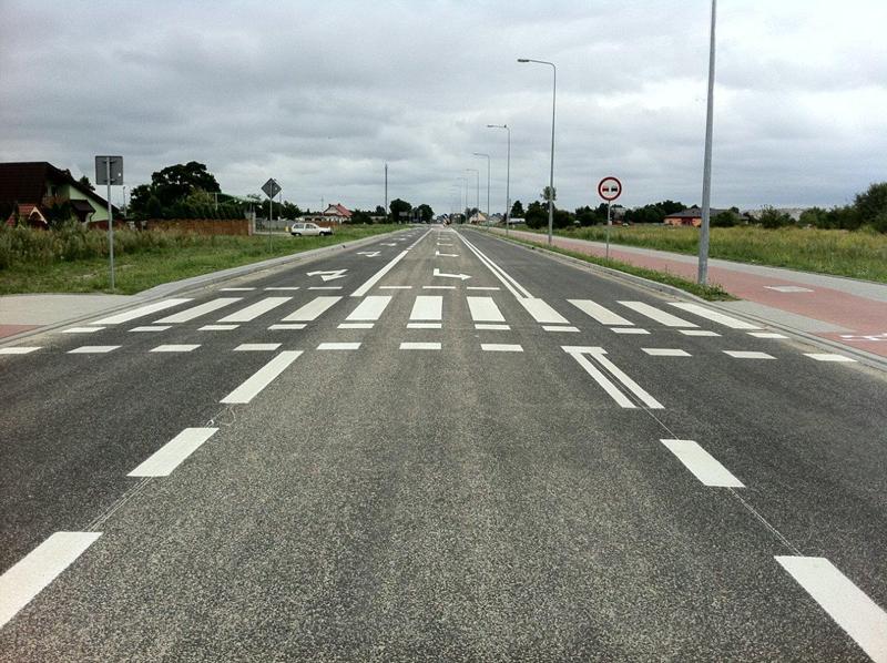 W sierpniu nową drogą  - Nowa droga w całej okazałości