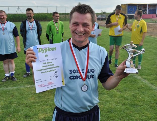 Czachulec Stary z nowym boiskiem - Źródło: www.gckis.malanow.pl