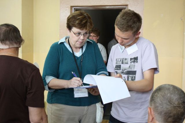 Pomagali gościom z Ameryki