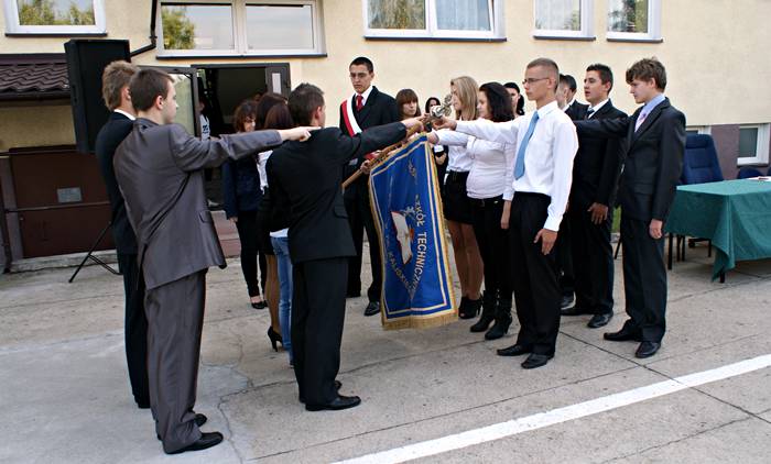 Pierwszaki z ZST ślubowały