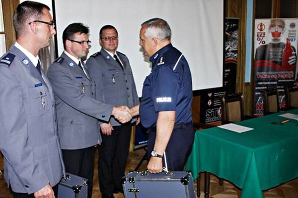 Policjanci dostali 
