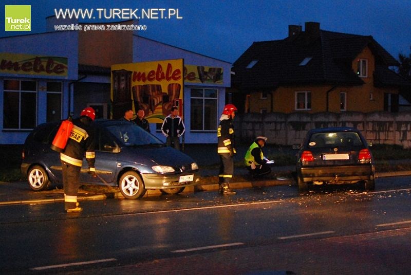 Kraksa przed Tesco