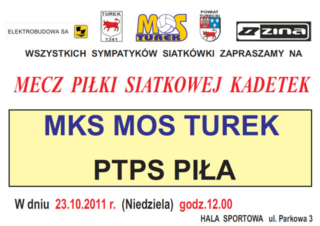 MKS MOS TUREK vs PTPS PIŁA