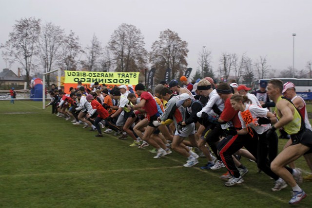 Niepodległość na sportowo w Turku - Początek biegu głównego w 2009 r. Fot. MD