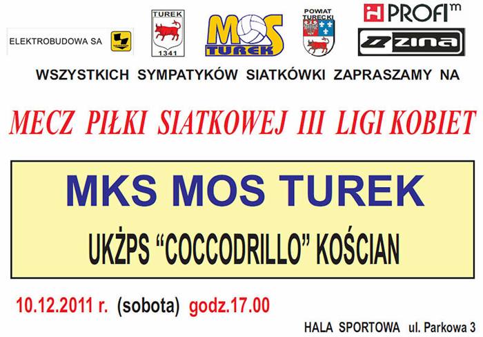 MKS MOS TUREK vs. UKŻPS KOŚCIAN