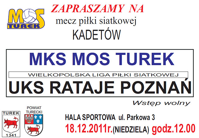 MKS MOS TUREK vs. UKS RATAJE POZNAŃ