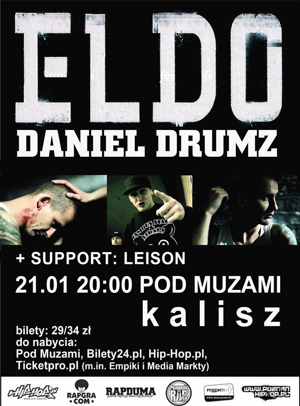 Eldo i Daniel Drumz już w sobotę