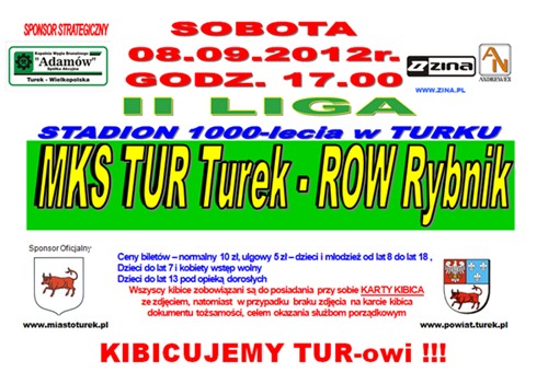MKS TUR Turek vs. ROW Rybnik