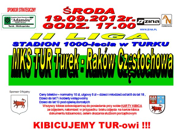 MKS Tur Turek vs. Raków Częstochowa