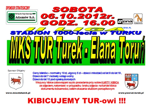MKS Tur Turek vs.Elana Toruń