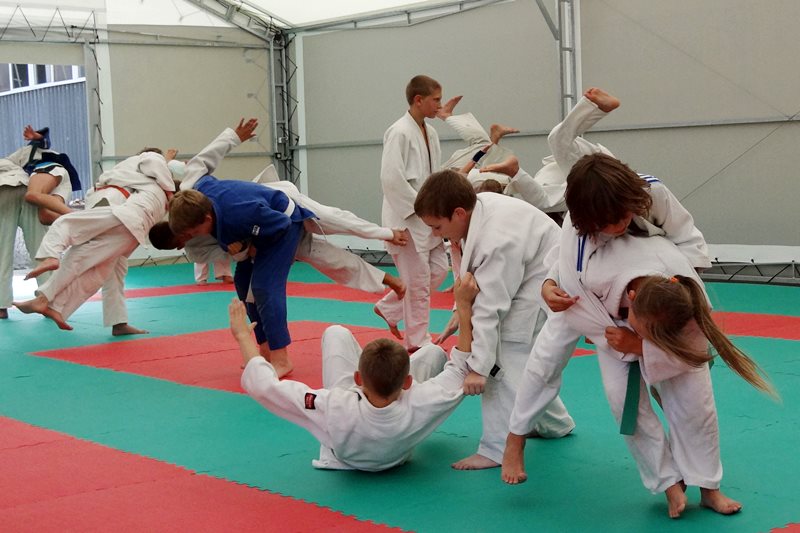 Judo: Trenowali z olimpijskim mistrzem