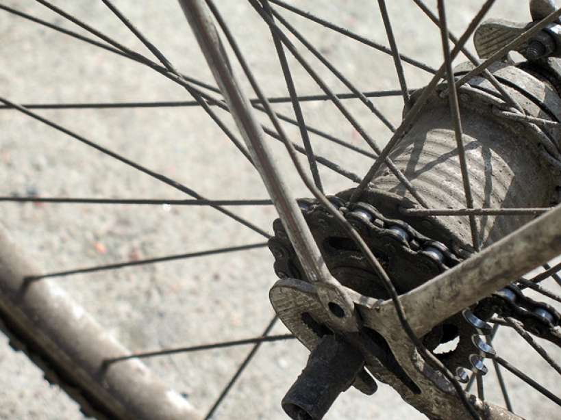 Śmierć rowerzysty pod kołami renault - Źródło: sxc.hu / Karolina Przybysz