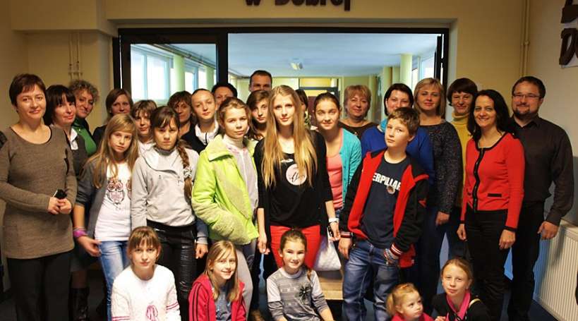 Polsko - Ukraińska przyjaźń w gminie Dobra - Źródło: Zespół Szkolno - Przedszkolny w Dobrej