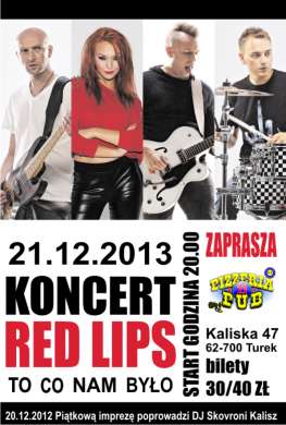 Red Lips w Pubie 21: przyjdź na koncert!