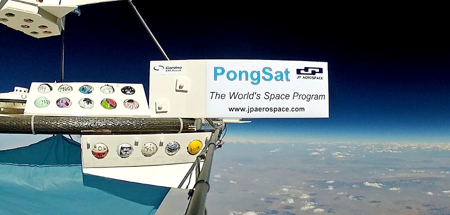 Piłeczki na granicy kosmosu. Wyjątkowa inicjatywa turkowian - PongSat / foto: JP Aerospace