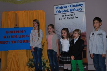 Młodzi recytatorzy walczyli na słowa w Tuliszkowie - Foto: MGOK w Tuliszkowie