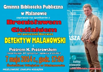 Detektyw Malanowski odkryje dziś sekrety Malanowa? - Foto: malanow.pl