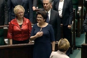 Wideo: Posłanka Tomaszak-Zesiuk złożyła...