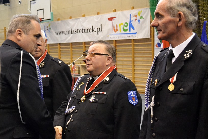 Strażacy z całej Wielkopolski świętowali w Turku - foto: A. Wszędybył